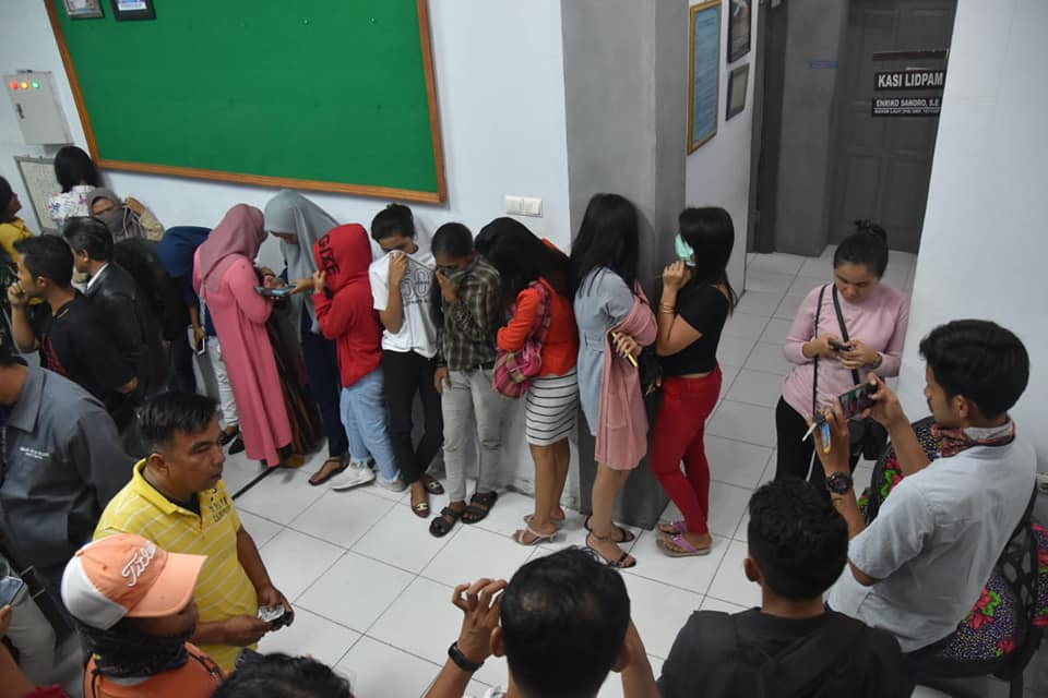 Jaga Padang Dari Maksiat, Pomal Lantamal II Gelar Operasi Yustisi Gabungan