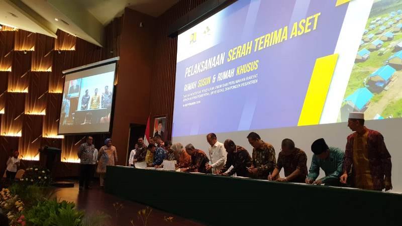 Kementerian PUPR Serahkan Aset BMN Senilai 1,026 Triliun, Kota Padang Kebagian 20,46 Miliar