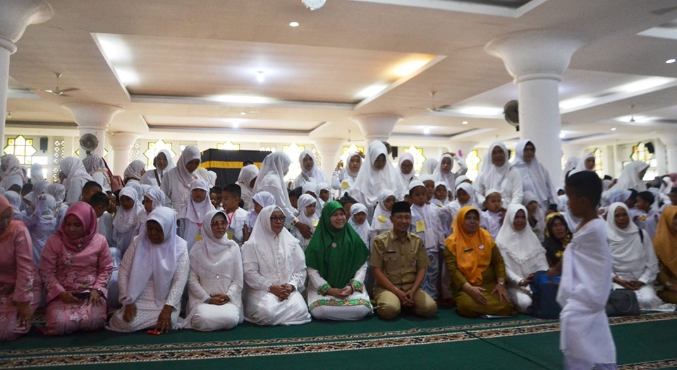 Murid PAUD se-Kota Padang Ikuti Manasik Haji