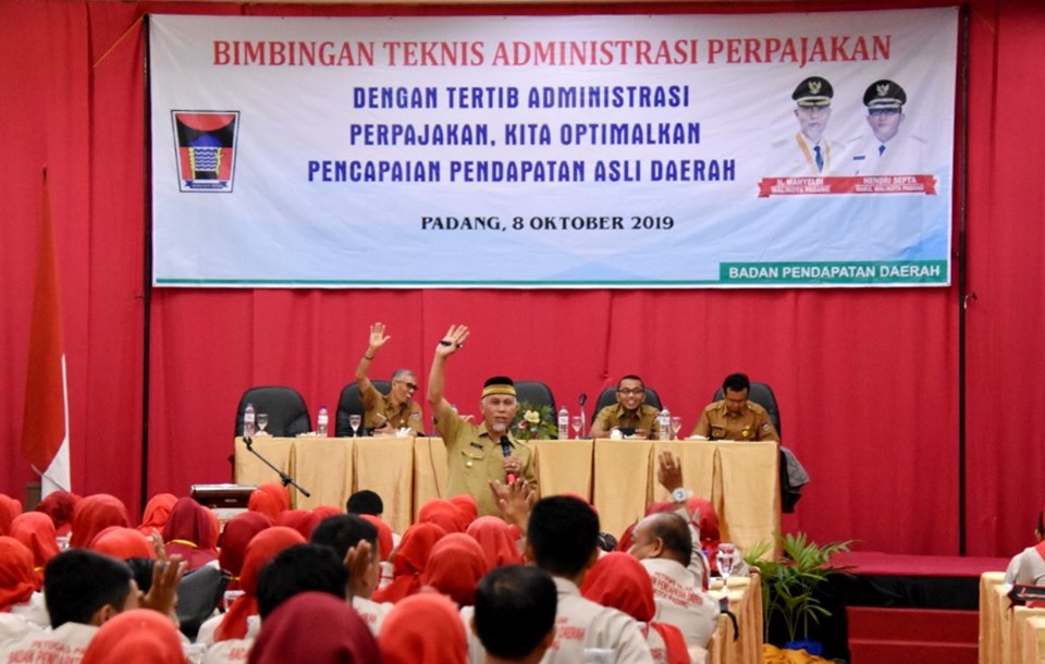 Bapenda Padang Gelar Bimtek Administrasi Perpajakan, Siap Optimalkan Pencapaian PAD