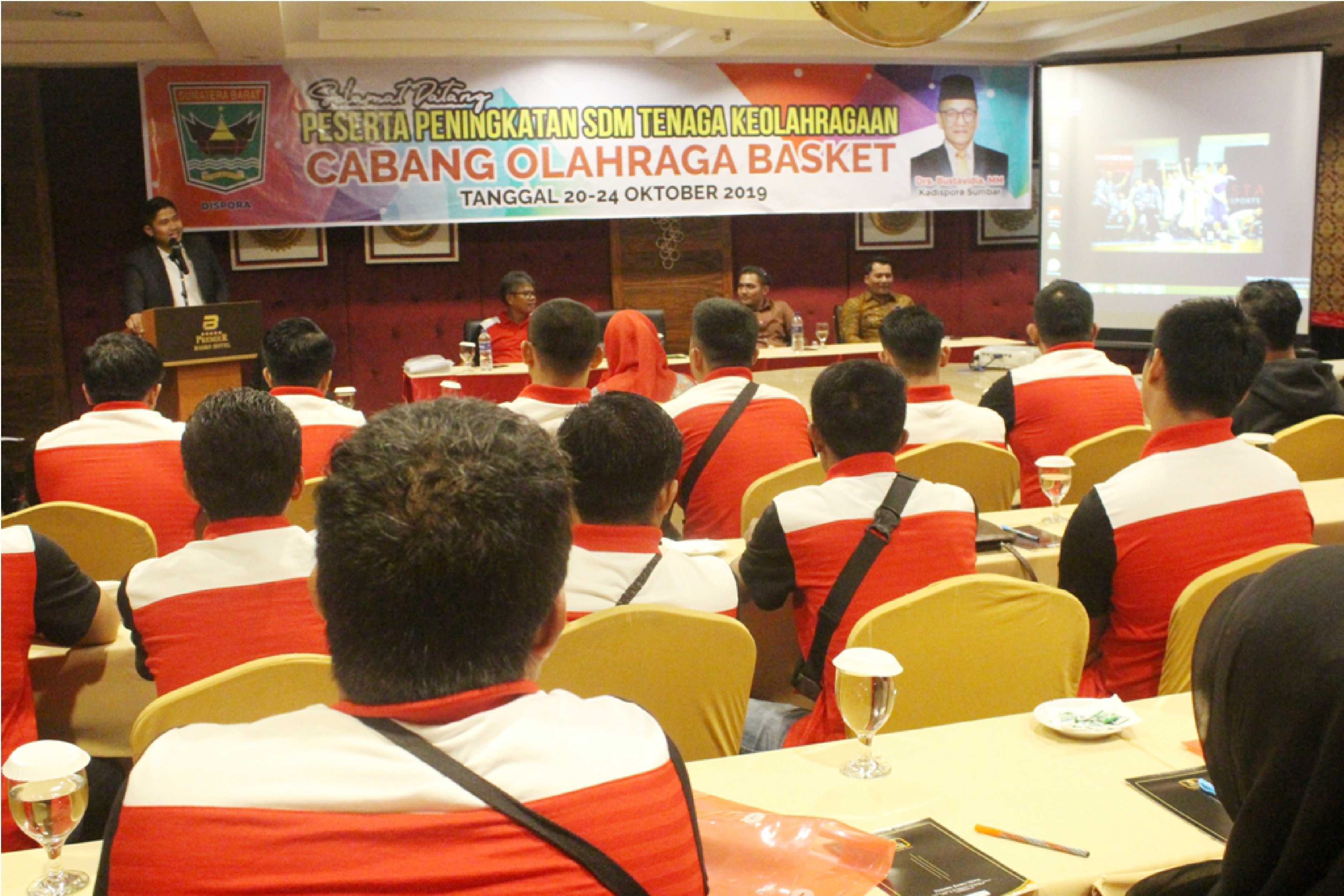 Dispora Sumbar Gelar Peningkatan SDM Keolahragaan