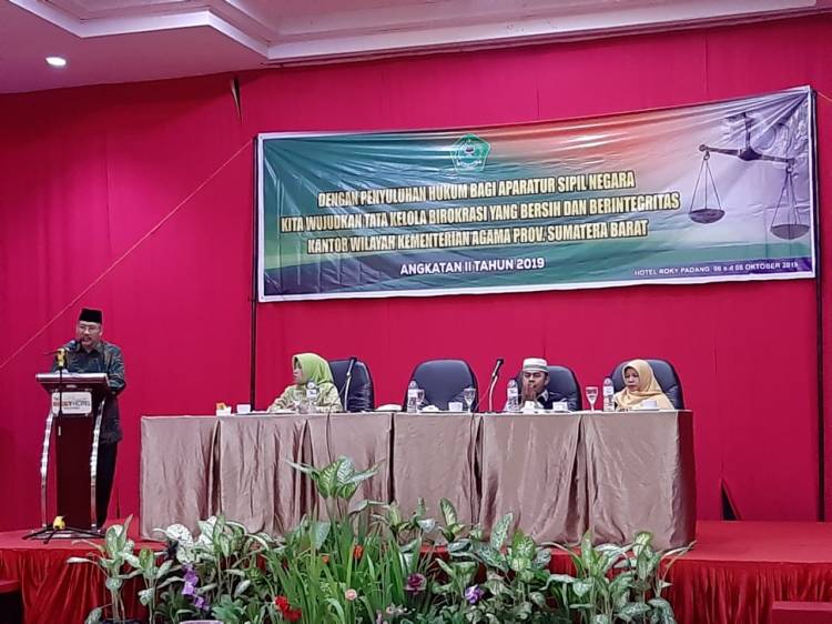 Kanwil Kemenag Sumbar Pastikan ASN Paham Aturan Main