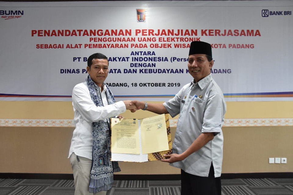 Komitmen Dukung Program GNNT, Masuk Objek Wisata Di Padang Gunakan Brizzi