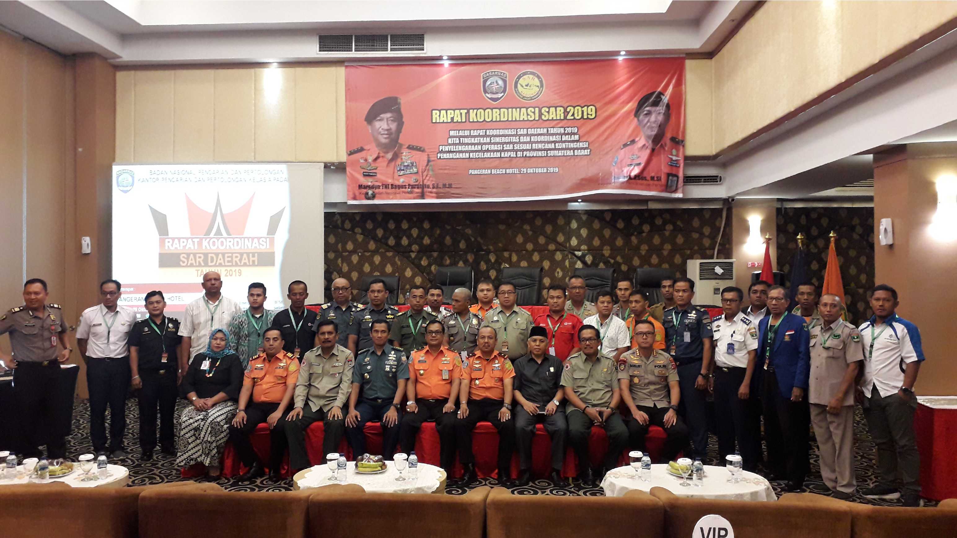 Tingkatkan Sinergitas, Kantor SAR Padang Gelar Rakor Bersama Stakeholder Terkait