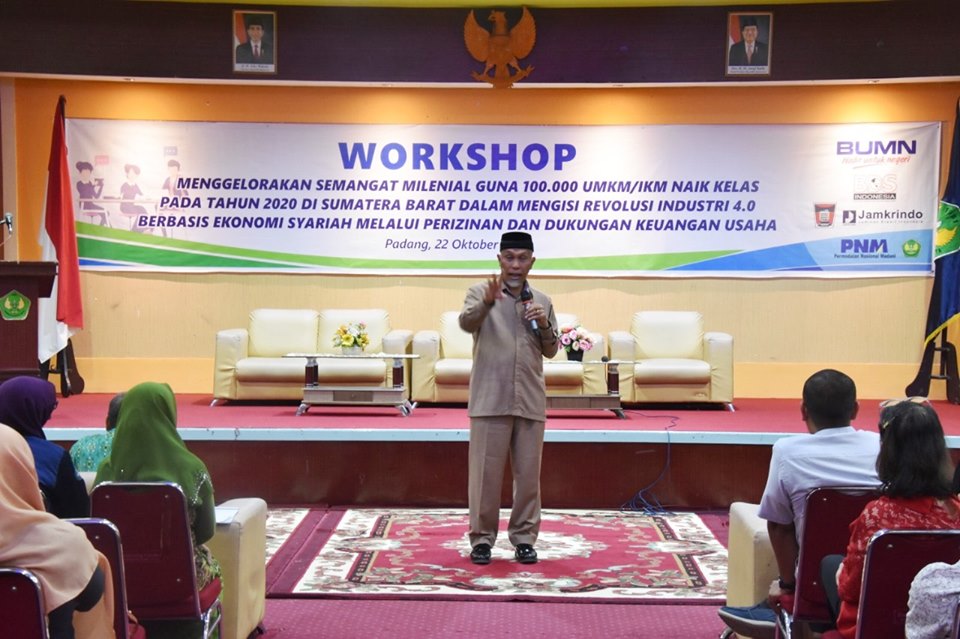 Mahyeldi Apresiasi Digelarnya Workshop Penguatan UMKM di Padang