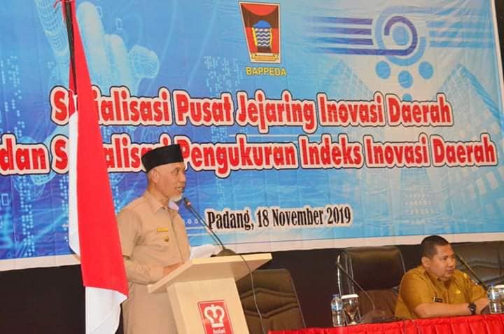 Wali Kota Padang Mahyeldi: Setiap SKPD Tahun 2020 Harus Lahirkan 3 Inovasi