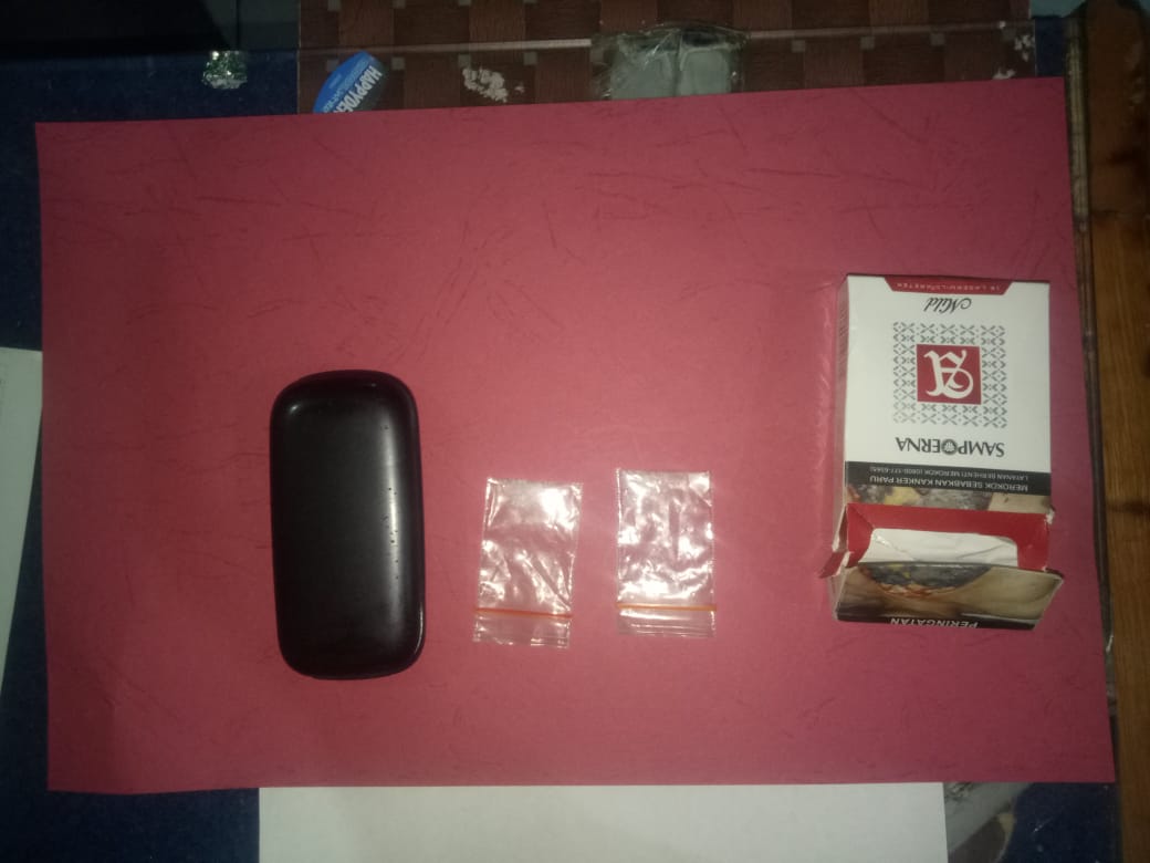 Bandar Sabu Dibekuk di Ruang Tunggu Pustu Mata Air Padang