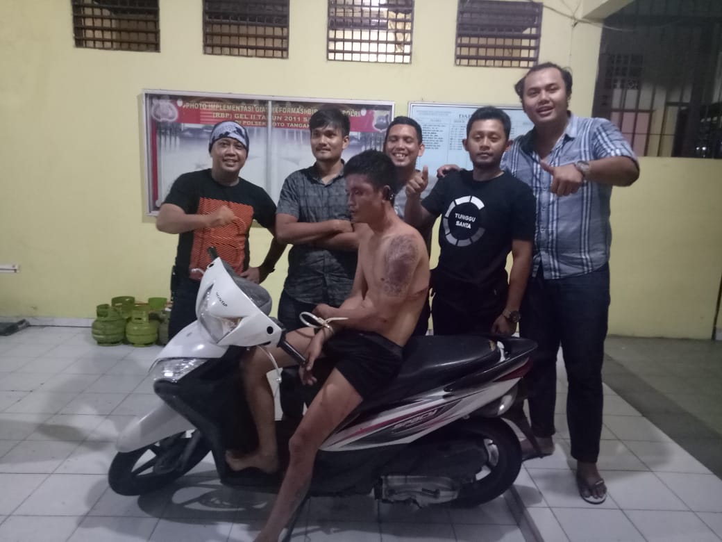 Sering Kabur Dari Kejaran Polisi, Pelaku Curanmor Dibekuk di Sebuah Warung