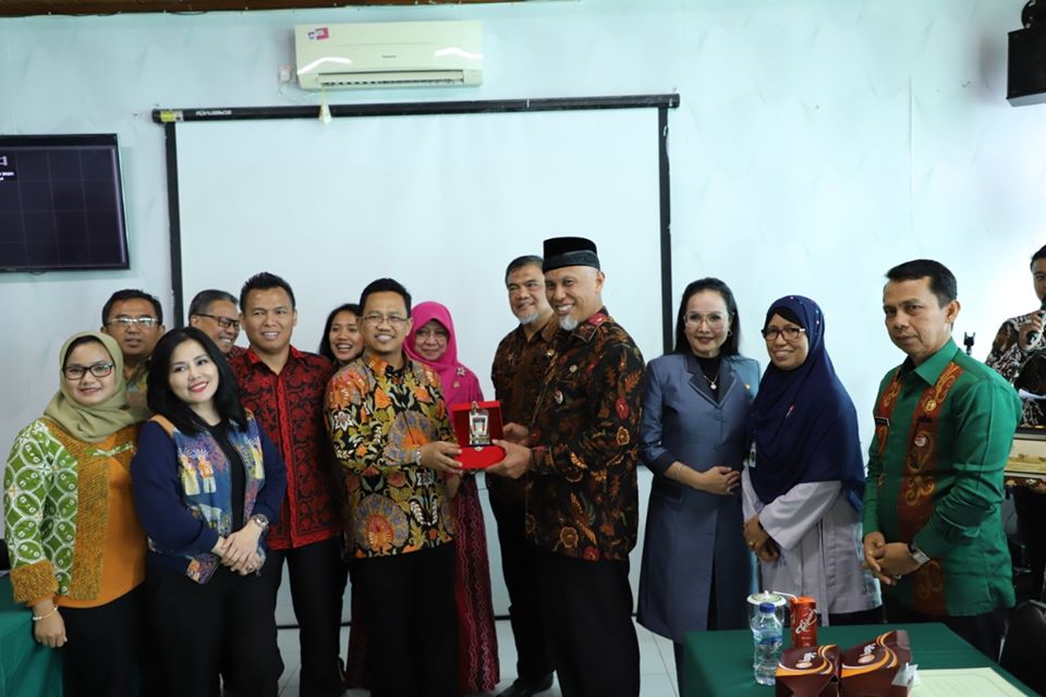 Mahyeldi Terima Kunjungan Komisi XI DPR RI
