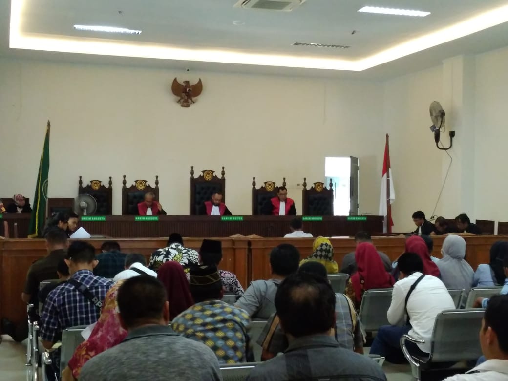 Wabup Pesel Minta Majelis Hakim Memberikan Keadilan