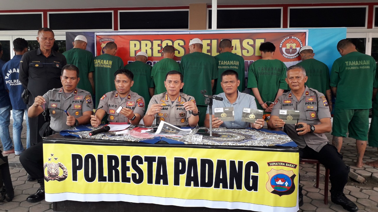 Tekan Angka Curanmor, Puluhan Pelaku dan Barang Bukti Diamankan