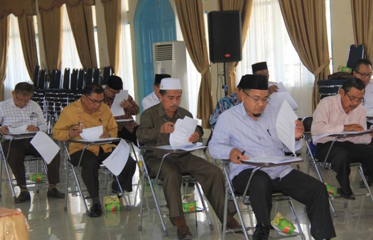 Seleksi Calon Ketua Baznas, Kakanwil : Bangkitkan Baznas Demi Kepentingan Masyarakat