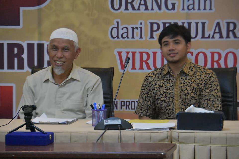 Mahyeldi Harapkan Mubaligh Asal Timur Tengah Sosialisasikan Bahaya Covid-19
