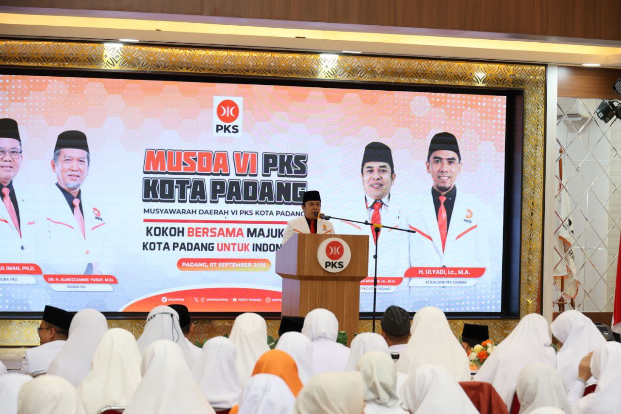 Ketua DPD PKS Padang, Ust. H. Mulyadi Muslim: Mari Kawal Program Rakyat dan Menangkan Kontestasi Politik