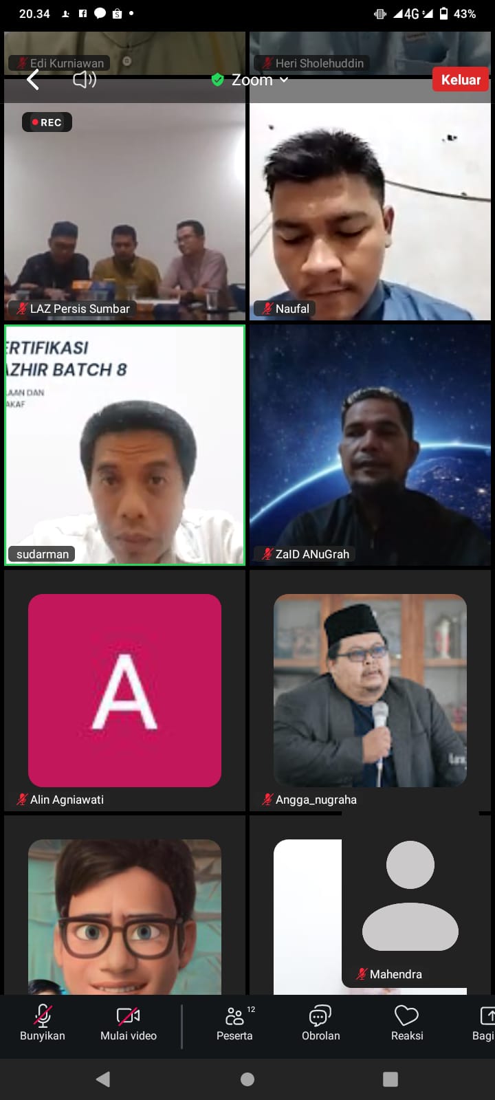 LAZ Persis Sumbar Periode 2024–2029 Dilantik, Hadirkan Semangat Baru dalam Pengelolaan ZIS untuk Umat