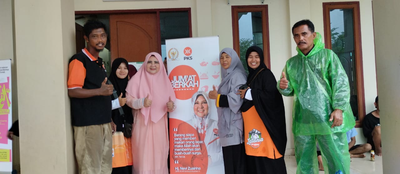 PKS DPRa Tunggul Hitam dan Hj. Nevi Zuairina Salurkan Bantuan untuk Warga Terdampak Musibah