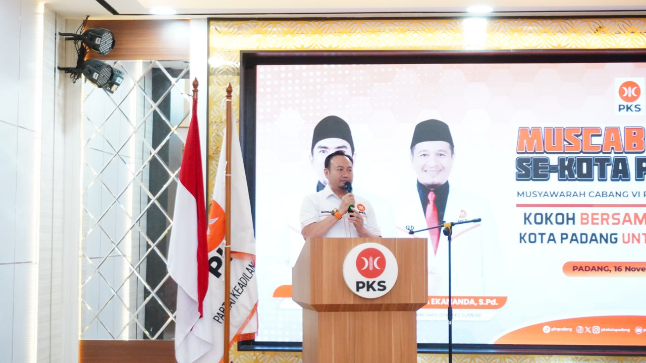 Wasekjend DPP PKS Rahmat Saleh Dorong PKS Padang Rebut Kembali Kursi Wali Kota pada 2029