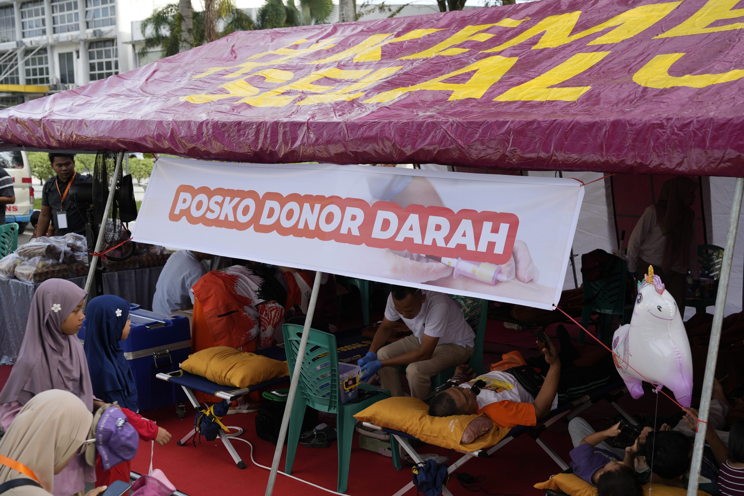 Donor Darah Milad PKS ke-24 di Padang Pecah Target, Pendonor Capai Ratusan Orang